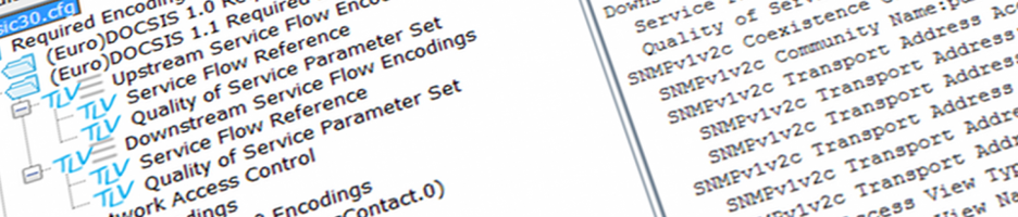 Cable Modem Config File Editor